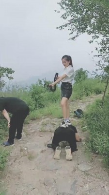 【依然】爬山偶遇劫匪虐成狗【下】 G-210814-9_HD绳艺资源