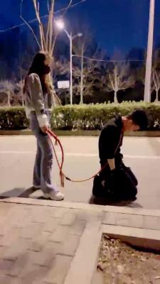 图片[6]_【语阳】小白鞋女神-超强户外骑马/骑脖子/重度耳光/狗链遛狗 bf25517_HD绳艺资源
