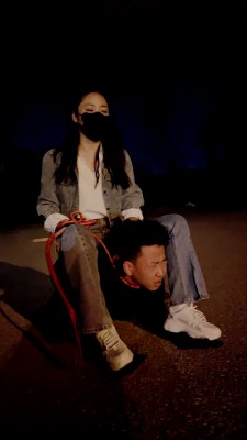 图片[8]_【语阳】小白鞋女神-超强户外骑马/骑脖子/重度耳光/狗链遛狗 bf25517_HD绳艺资源