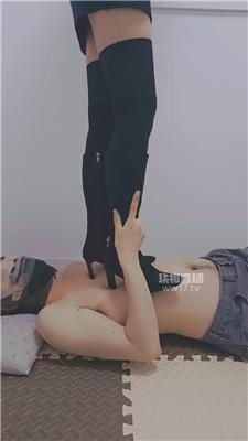 夭夭 靴子全体重踩踏 JS260109-25_HD绳艺资源