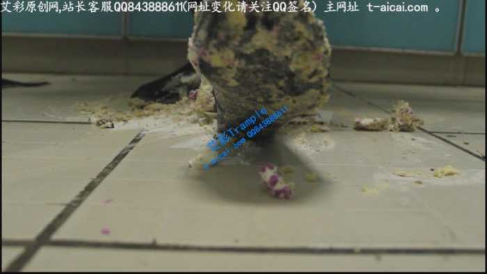 哚儿为贱奴制作的美味蛋糕狗粮（侮辱，强迫，特写）YC-190622-4_HD绳艺资源