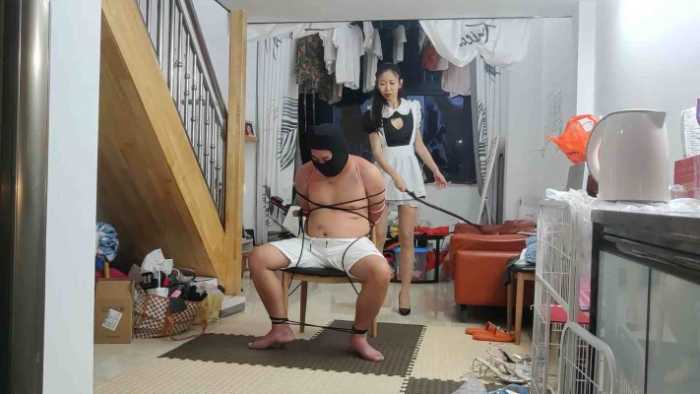 图片[12]_绳艺技巧局：小鱼女神肉丝高跟绳艺技巧，耳光审讯鞭打间谍 YC-250404-4_HD绳艺资源