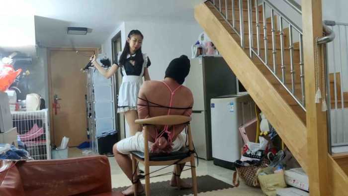 图片[13]_绳艺技巧局：小鱼女神肉丝高跟绳艺技巧，耳光审讯鞭打间谍 YC-250404-4_HD绳艺资源