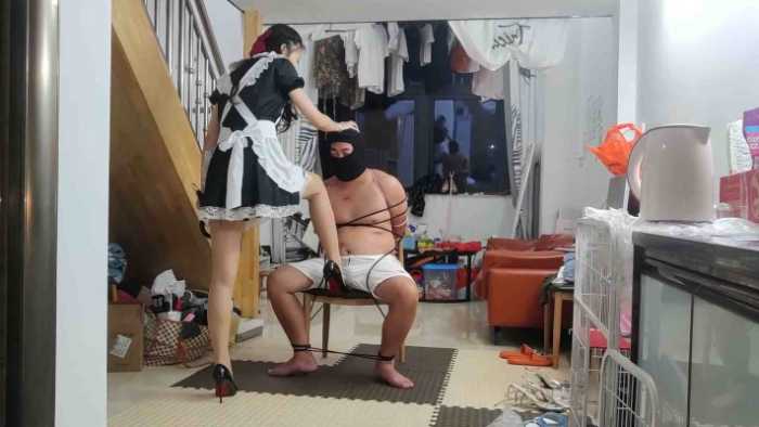 图片[3]_绳艺技巧局：小鱼女神肉丝高跟绳艺技巧，耳光审讯鞭打间谍 YC-250404-4_HD绳艺资源